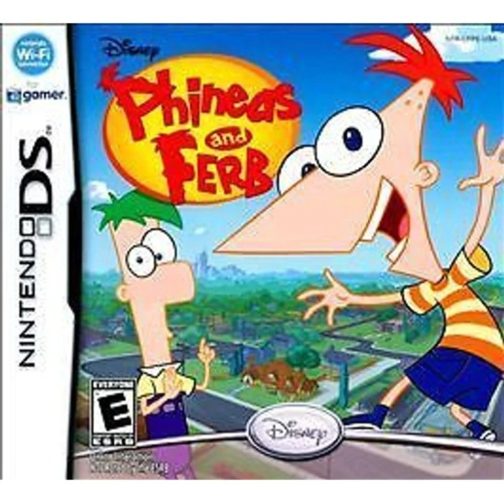 Phineas And Ferb‎ Nintendo DS Game Disney Complete With Manual